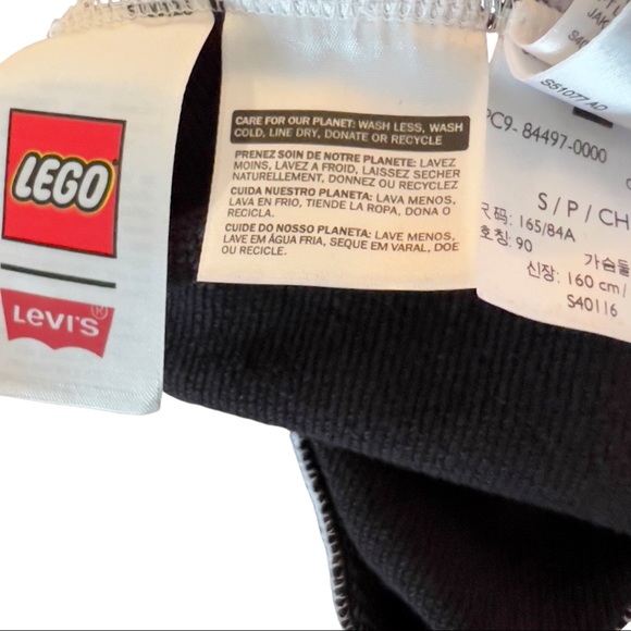 Levi’s X LEGO Men’s Relaxed Multicolor Hoodie - Picture 12 of 16